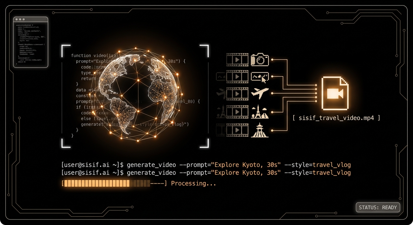 Exploring the World with AI: How to Create Short Travel Videos Using Sisif.ai